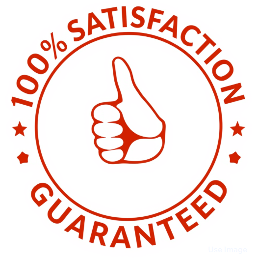 100% Satisfaction Guaranteed